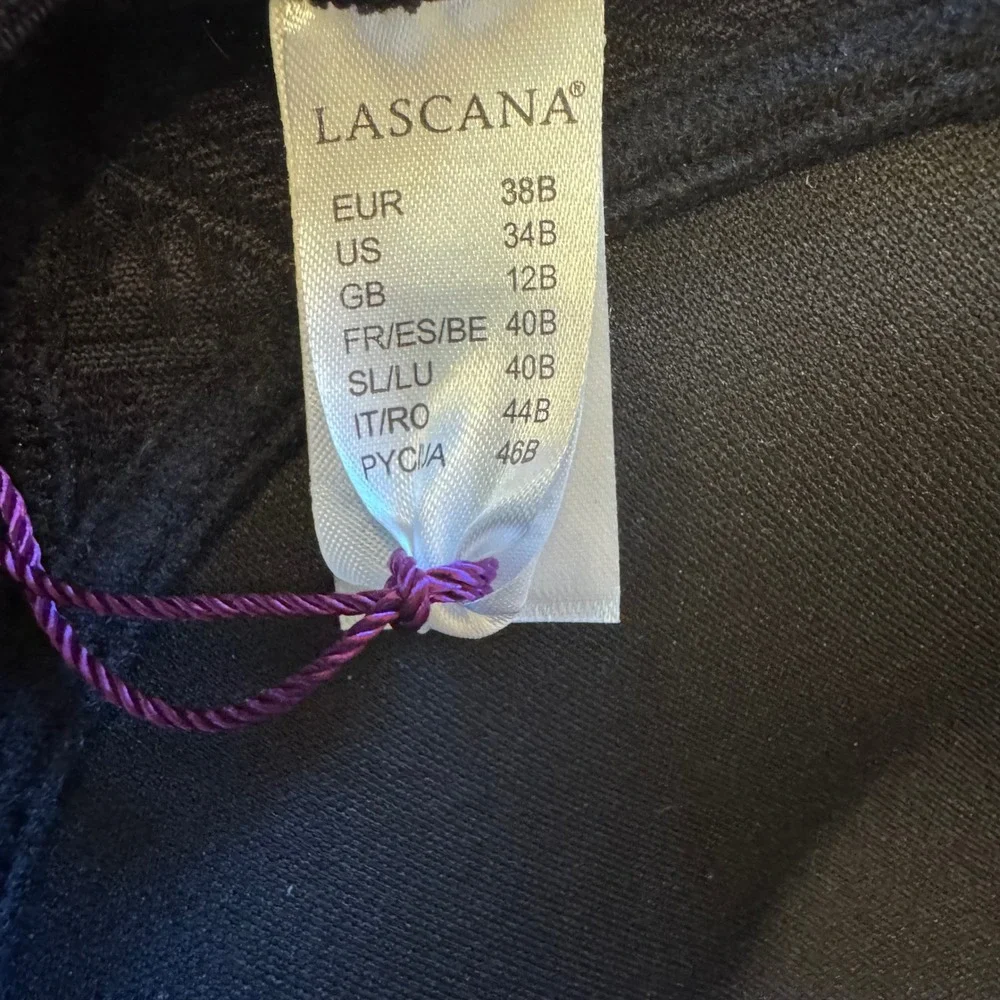 Lascana black textured